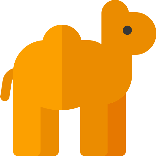 Camello Basic Rounded Flat icono