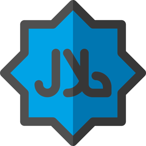 Halal Basic Rounded Flat icon