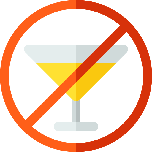 kein alkohol Basic Rounded Flat icon
