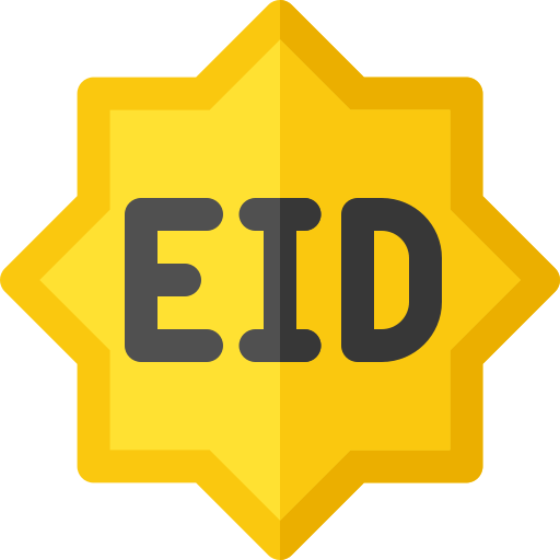 Eid mubarak Basic Rounded Flat icon