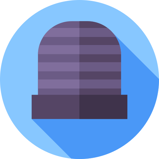 ビーニー帽 Flat Circular Flat icon