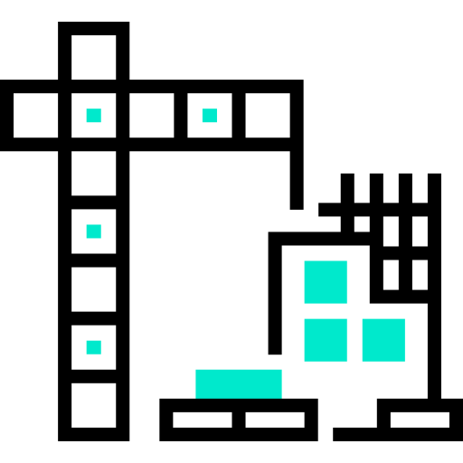 kran Detailed Straight One Color icon