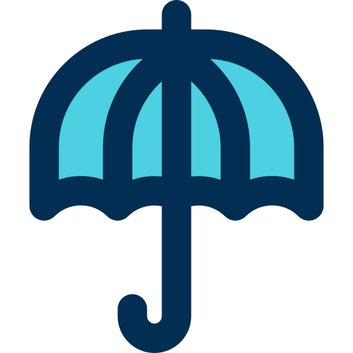 Umbrella bqlqn Lineal Color icon