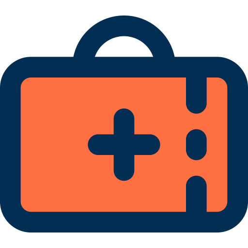 First aid kit bqlqn Lineal Color icon