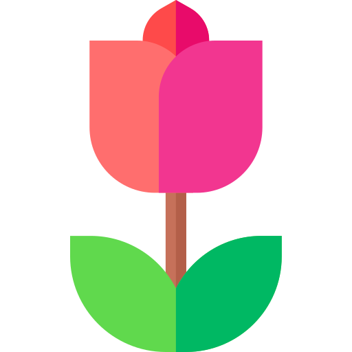 Tulipán Basic Straight Flat icono