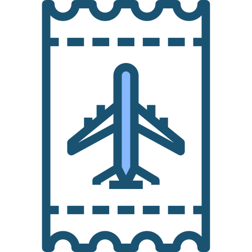 flugticket PMICON Blue icon