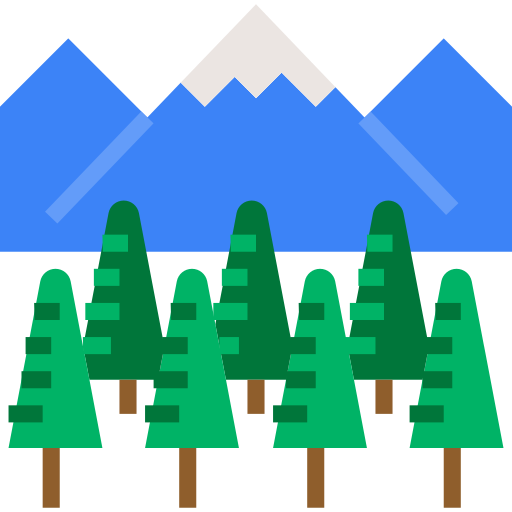 bosque PMICON Flat icono