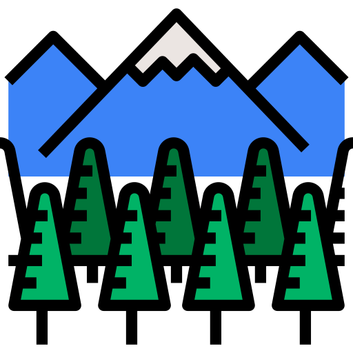 foresta PMICON Lineal color icona