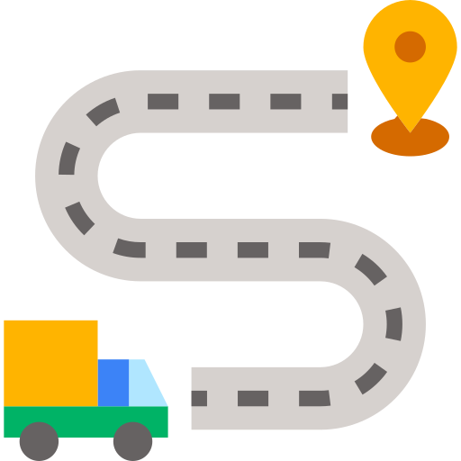 Route PMICON Flat icon