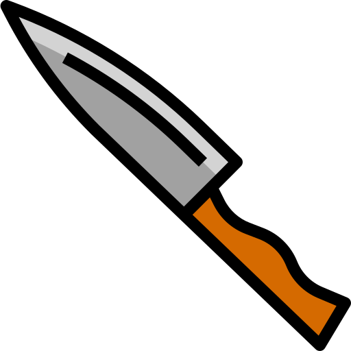 Knife PMICON Lineal color icon