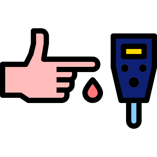 血糖値 PMICON Lineal color icon