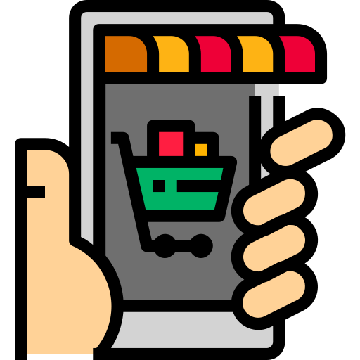 Online shopping PMICON Lineal color icon