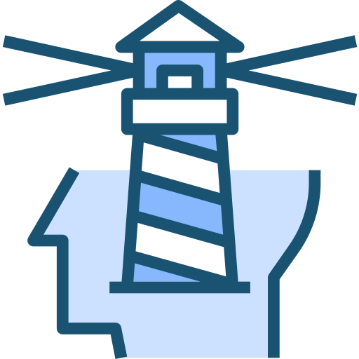 Lighthouse PMICON Blue icon