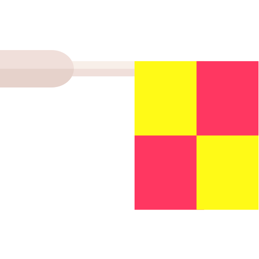 Bandera Basic Straight Flat icono