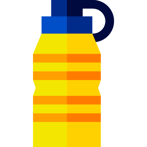 Botella Basic Straight Flat icono