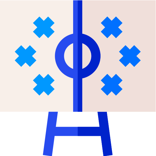 分析 Basic Straight Flat icon