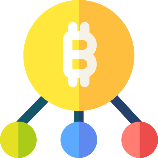 bitcoin Basic Rounded Flat icono