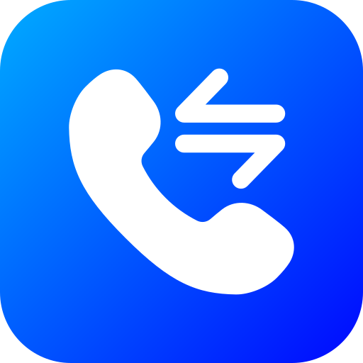 Telephone call Generic gradient fill icon