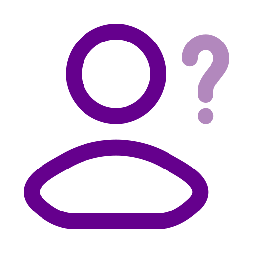 pregunta de usuario Generic color outline icono
