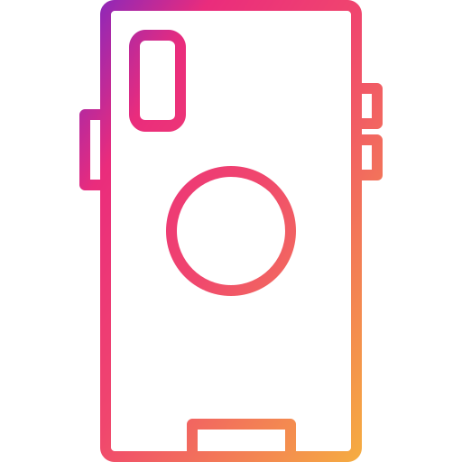 Phone case Generic gradient outline icon