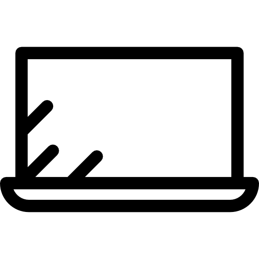 laptop Detailed Rounded Lineal icon