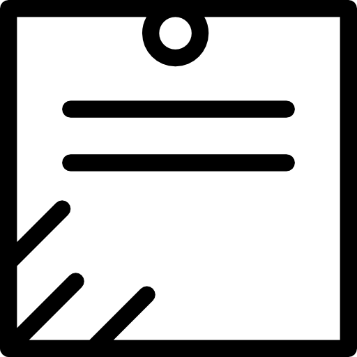 ノート Detailed Rounded Lineal icon