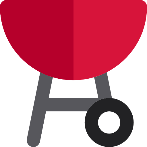 グリル Basic Rounded Flat icon