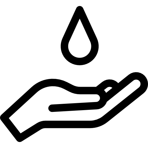вода Basic Rounded Lineal иконка