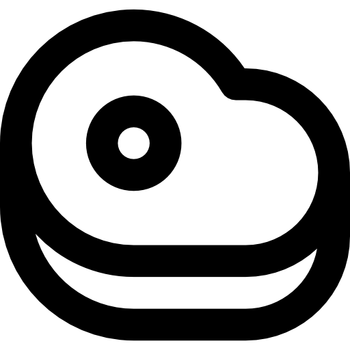 스테이크 Basic Rounded Lineal icon