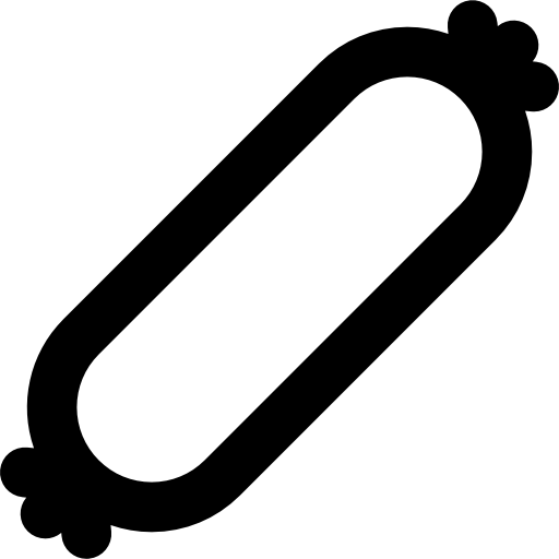 ソーセージ Basic Rounded Lineal icon