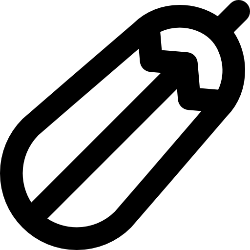 ズッキーニ Basic Rounded Lineal icon