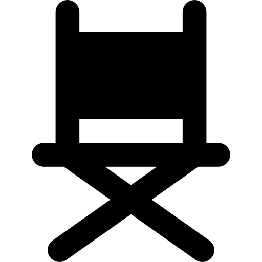 cadeira Basic Rounded Filled Ícone