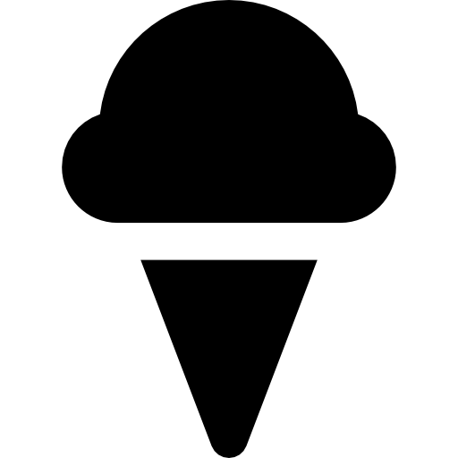 Мороженое Basic Rounded Filled иконка