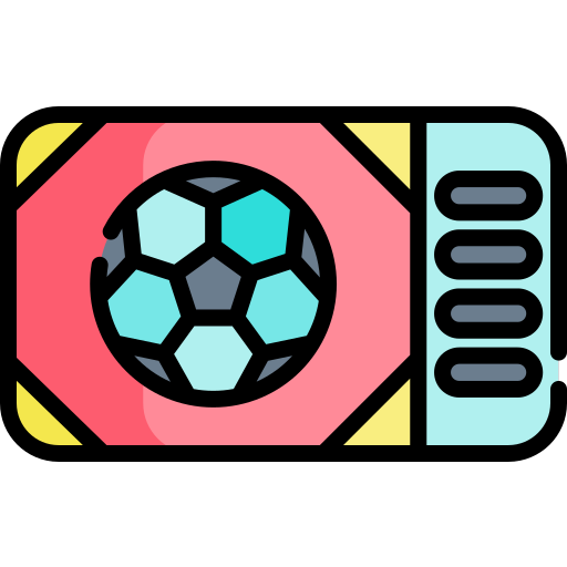 Futebol Kawaii Lineal color Ícone