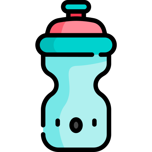 fles Kawaii Lineal color icoon