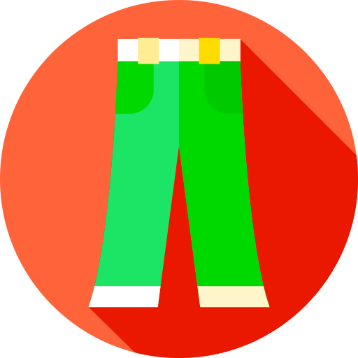Pantalones Flat Circular Flat icono