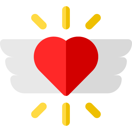 Сердце Basic Rounded Flat иконка