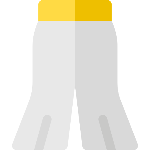 Pantalones Basic Rounded Flat icono