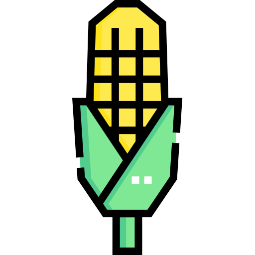 kukurydza Detailed Straight Lineal color ikona