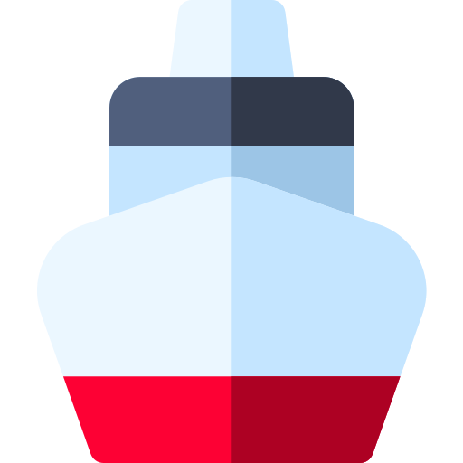 Łódź Basic Rounded Flat ikona