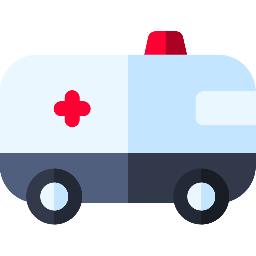 救急車 Basic Rounded Flat icon
