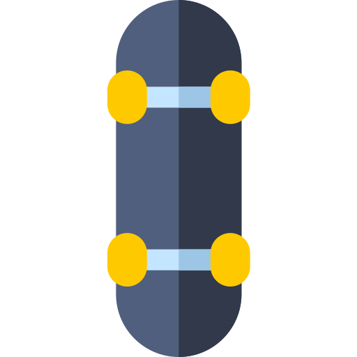 deskorolka Basic Rounded Flat ikona