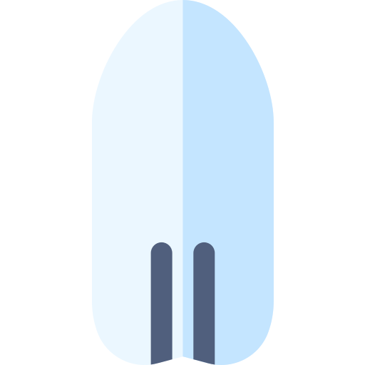 tabla de surf Basic Rounded Flat icono