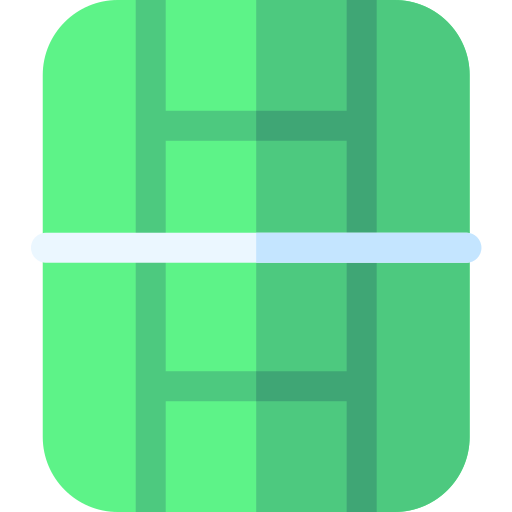 kort tenisowy Basic Rounded Flat ikona
