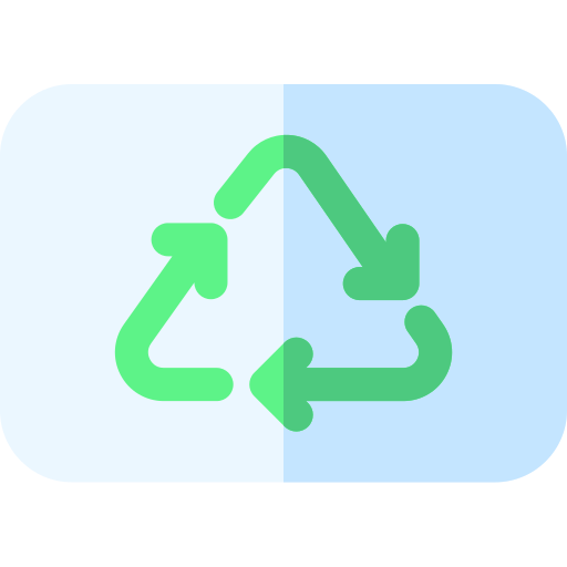 riciclare Basic Rounded Flat icona