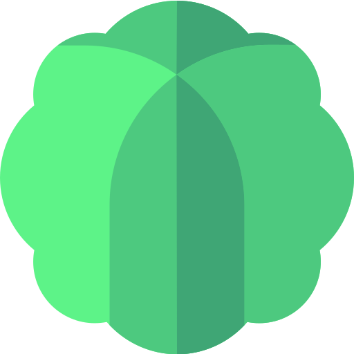 repollo Basic Rounded Flat icono
