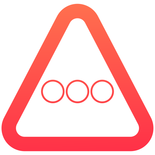 semáforos de control de tráfico Generic gradient fill icono