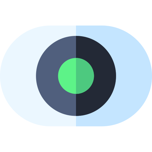 Eye Basic Rounded Flat icon