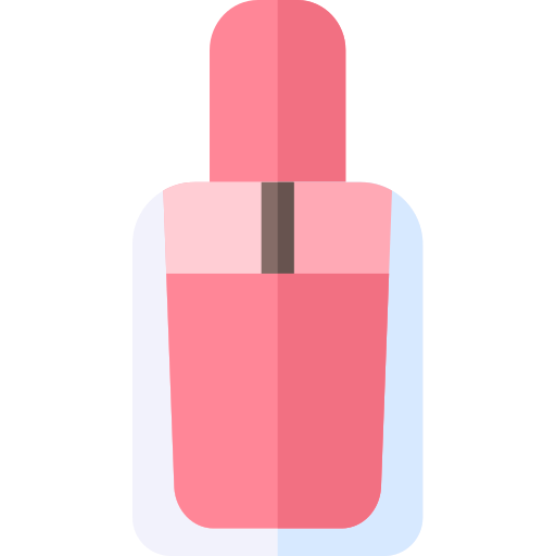 Nail polish Basic Rounded Flat icon