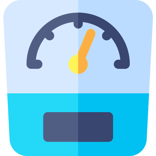 속도계 Basic Rounded Flat icon